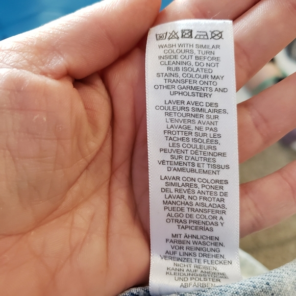 Jean jacket ASOS size Small Long - Picture 13 of 13